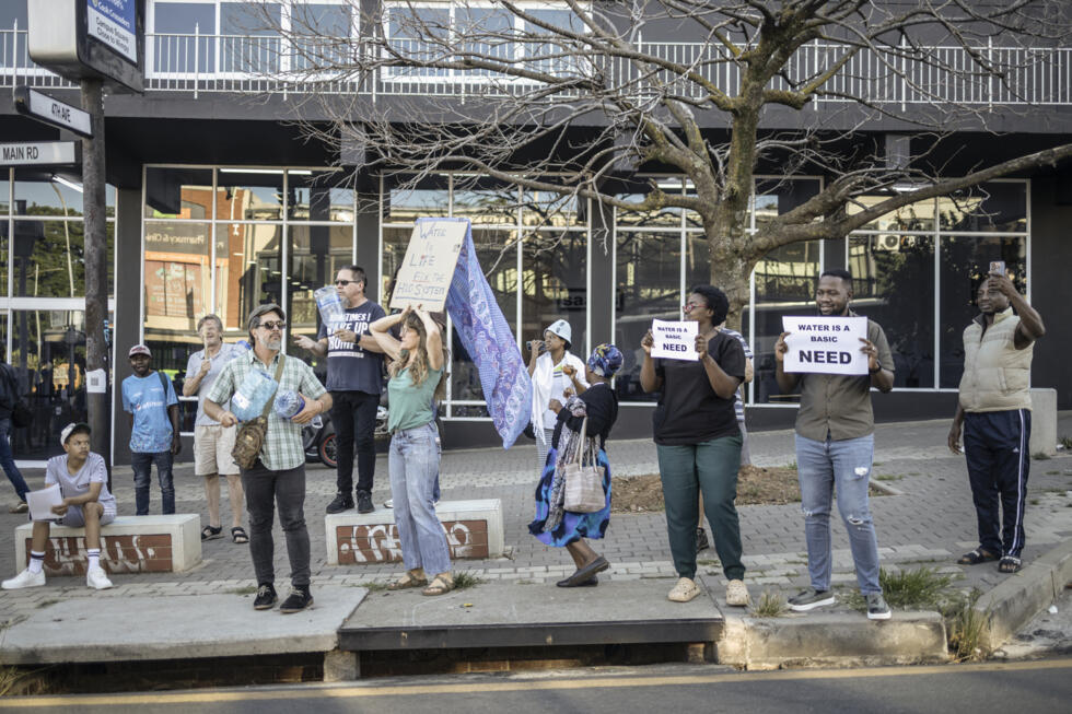 Around 30 percent of Johannesburg's water supply is lost to leaks, a water advocacy group said