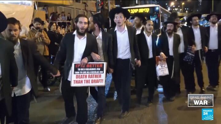 Members of the ultra-Orthodox in Jerusalem, Israel.