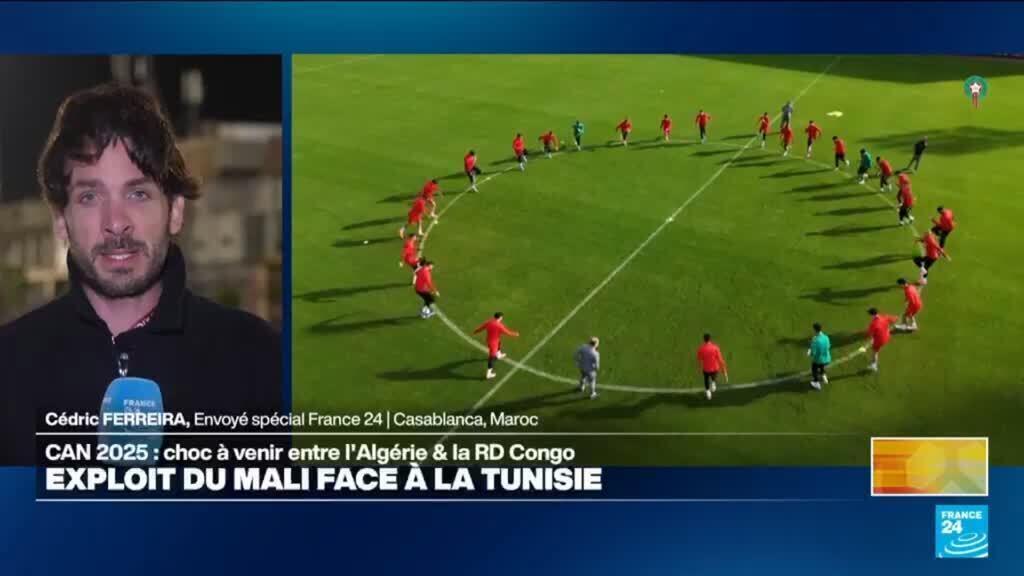 CAN 2025 : match choc entre le Cameroun et l'Afrique du Sud