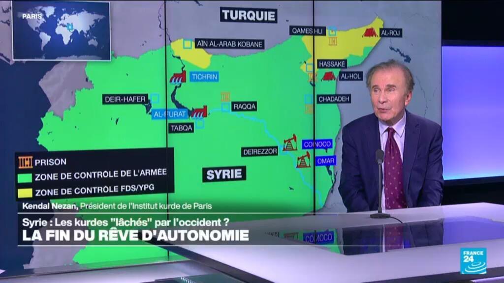 Kendal Nezan: "le lâchage des Kurdes est une trahison des Américains"