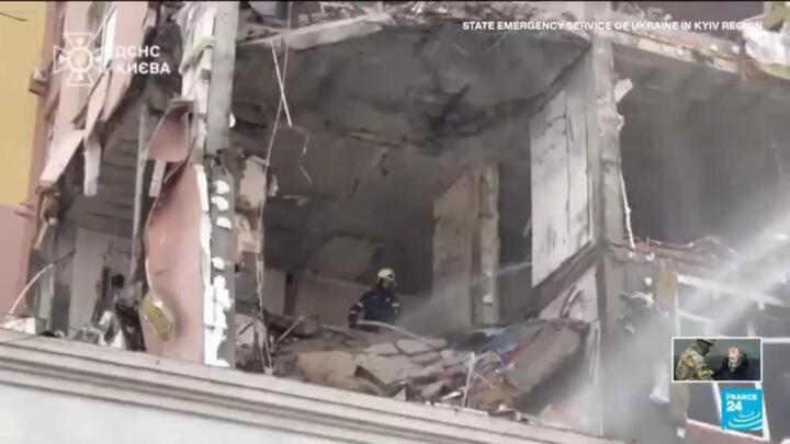 Russian drones, missiles pound Ukraine ahead of Zelensky's US visit