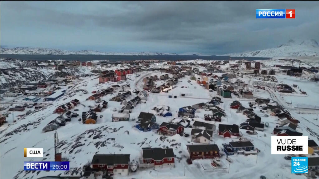 Donald Trump convoite le Groenland, la propagande russe vante un "monde nouveau"