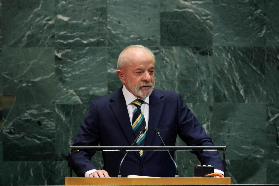Imagen de archivo de la intervención de Luiz Inácio Lula Da Silva ante la Asamblea General de la ONU en Nueva York el 23 de septiembre de 2025.
