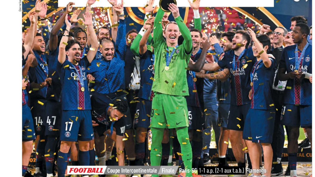 Pour le PSG, l'année "de tous les bonheurs"