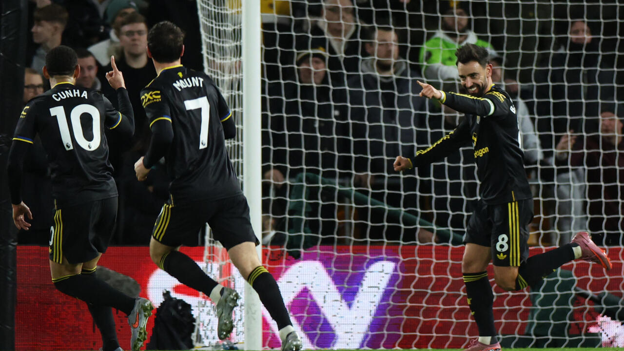 بطولة انكلترا: يونايتد يكتسح ولفرهامبتون ويقترب من مقاعد دوري الأبطال