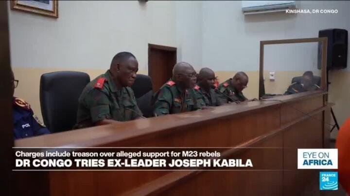 DR Congo tries ex-leader Kabila for treason in absentia