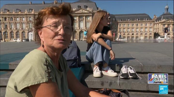 "I wish I'd been there for the opening ceremony," said this Parisian in Bordeaux, France amid the 2024 Olympic Games.
