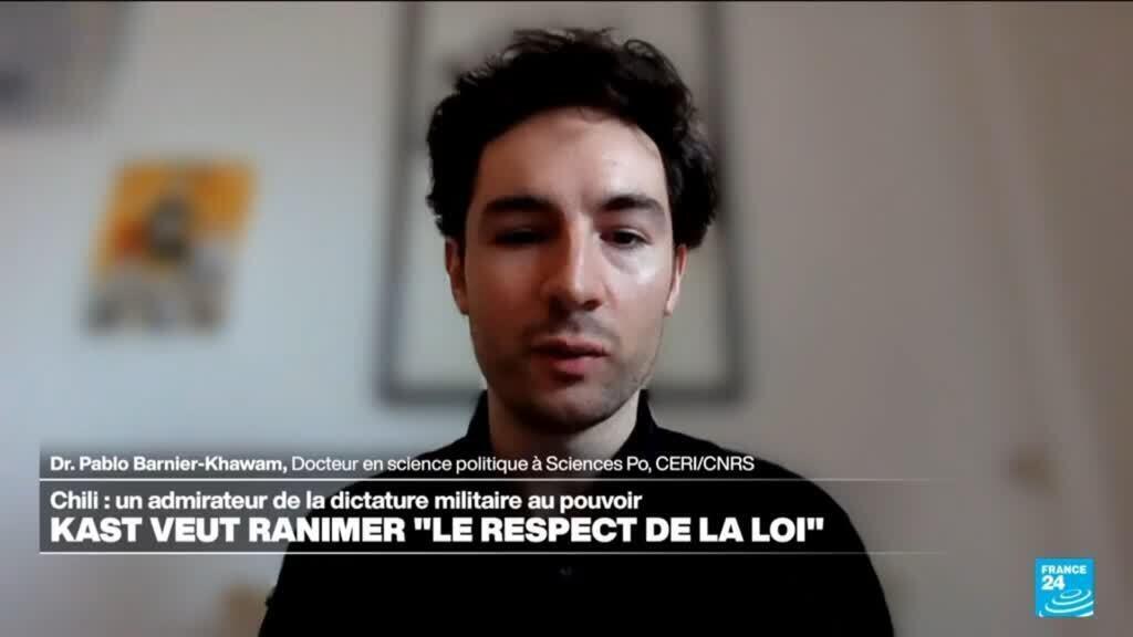 Chili : José Antonio Kast veut ranimer "le respect de la loi"