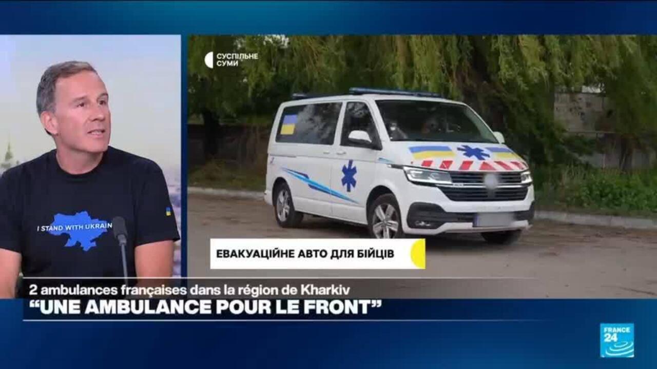 Guerre en Ukraine : "Une Ambulance pour le Front", l'initiative du Rochelais Julien Dufour
