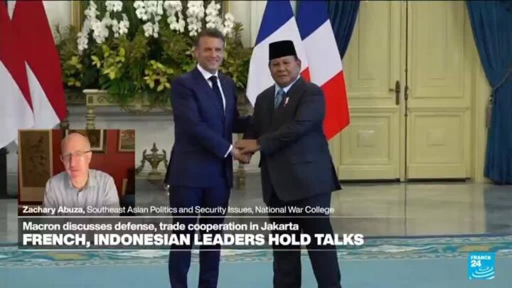 France, Indonesia call for 'mutual recognition' between Israel and Palestinians