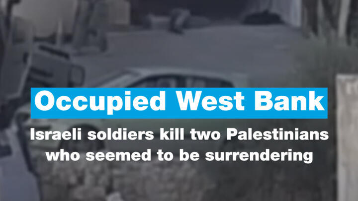 Israeli soldiers kill two Palestinians who seemed to be surrendering