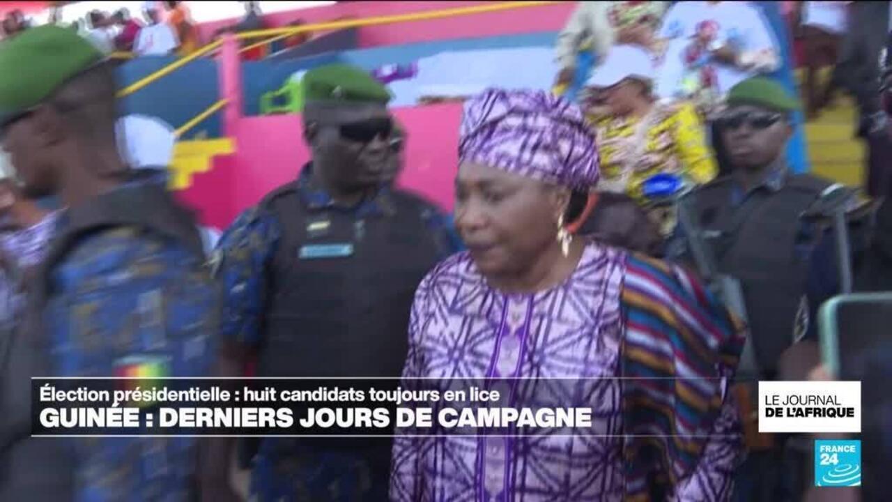 PRÉSIDENTIELLE EN GUINÉE : DERNIERS JOURS DE CAMPAGNE