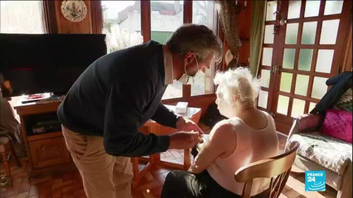 France ramps up efforts to vaccinate elderly with doctors applying Covid-19 jabs at home