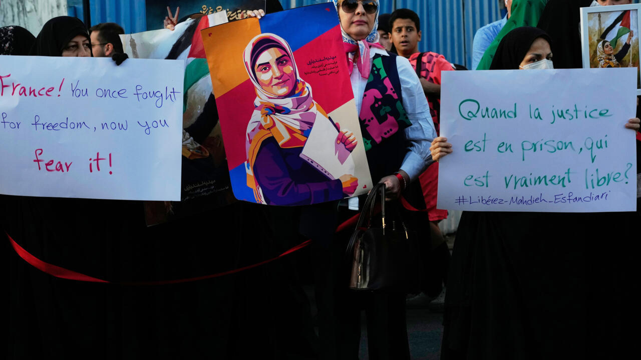 Iranian woman accused of promoting terrorism freed in France
