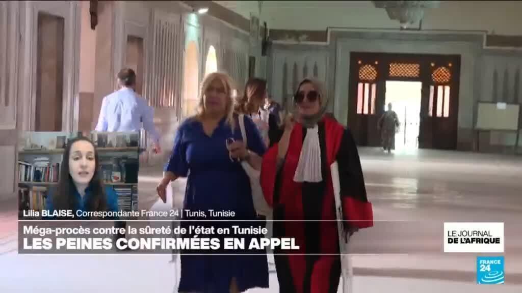 Tunisie : de lourdes peines de prison en appel dans le méga-procès pour complot