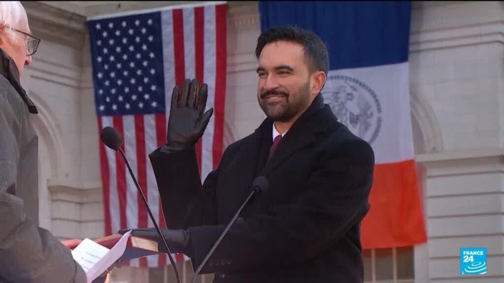 New York : Zohran Mamdani investi maire, promet de gouverner avec "audace"