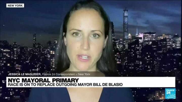 New Yorkers vote in Democratic primary for post-pandemic mayor