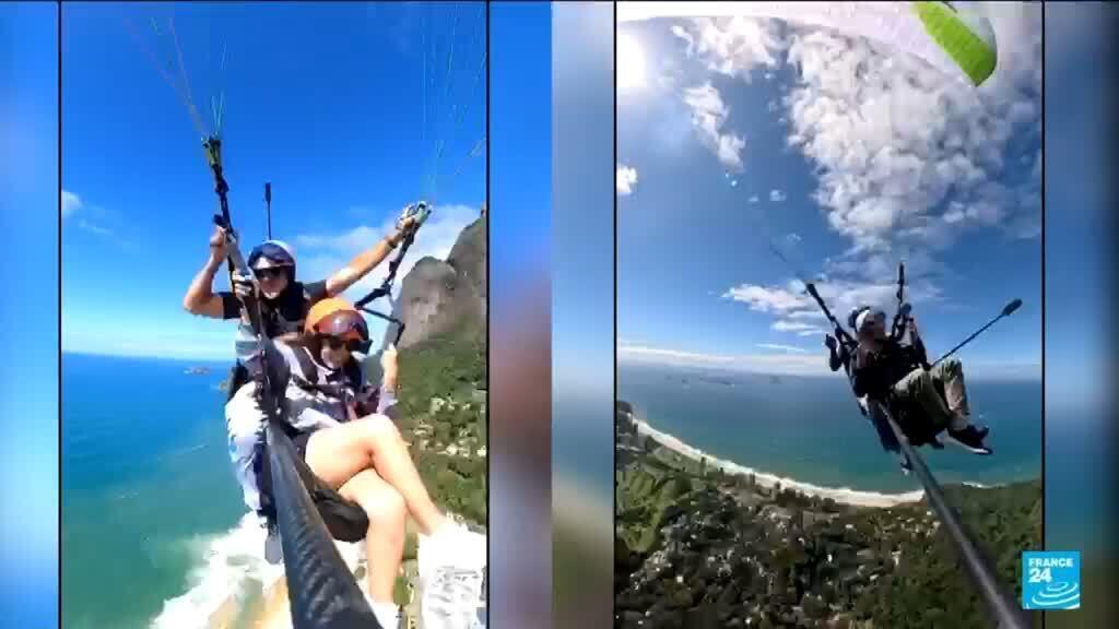 Brésil : oseriez-vous sauter en parachute sur la baie de Rio ?