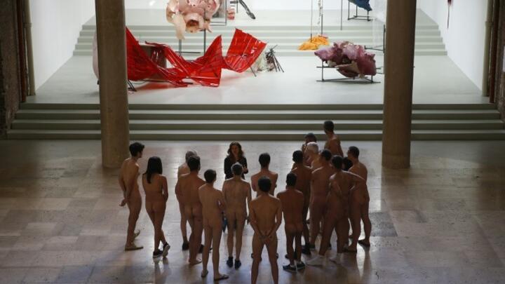 russianbare nudist 2018 No dress code: Paris museum opens its doors to nudists
