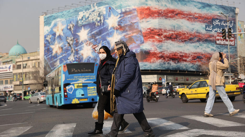 Iranians anxious and angry both at their government and at "Washington threats"