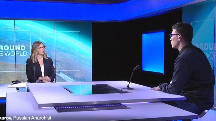 Russian dissident fighting with the Ukrainian army, Alexy Makarov, speaks to France 24