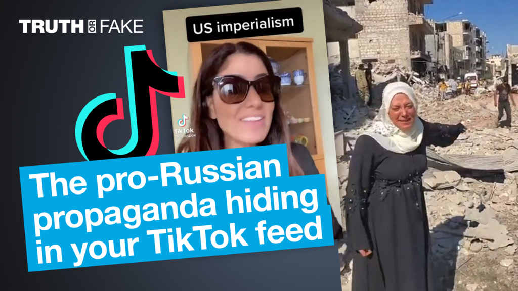 The pro-Russian propaganda hiding in your TikTok feed