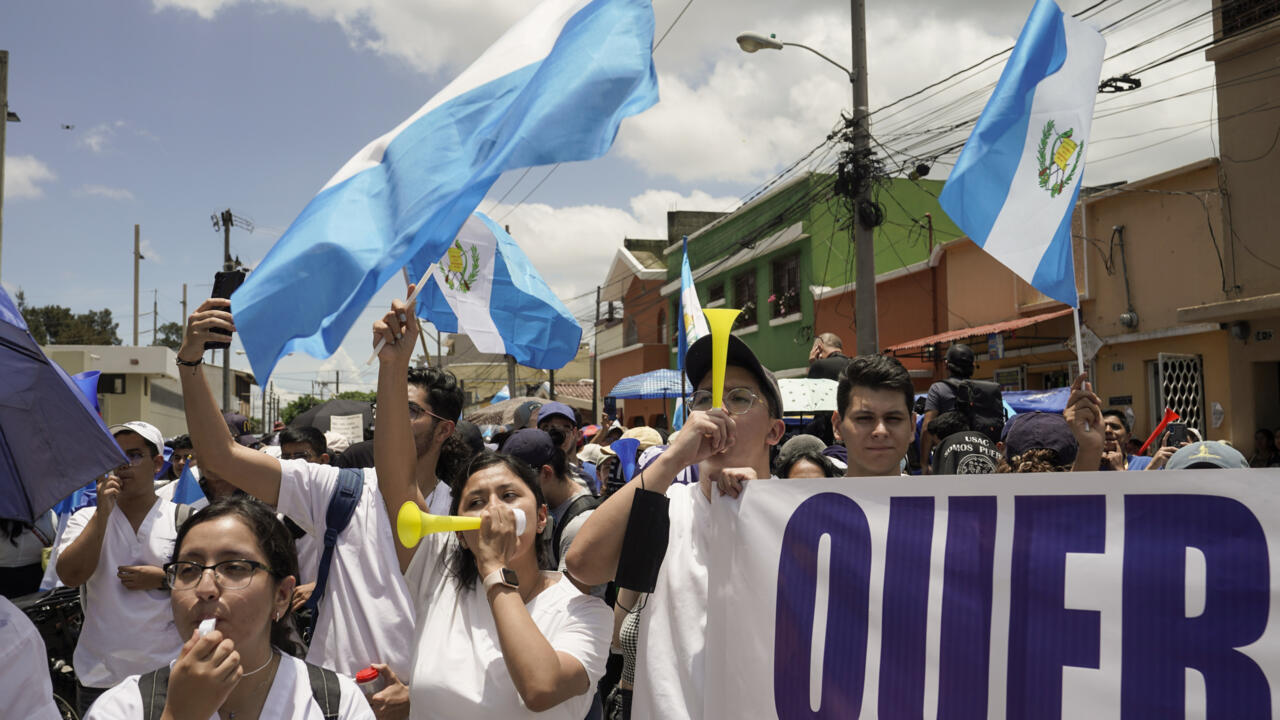 Nueva jornada de manifestaciones en Guatemala para exigir respeto al
