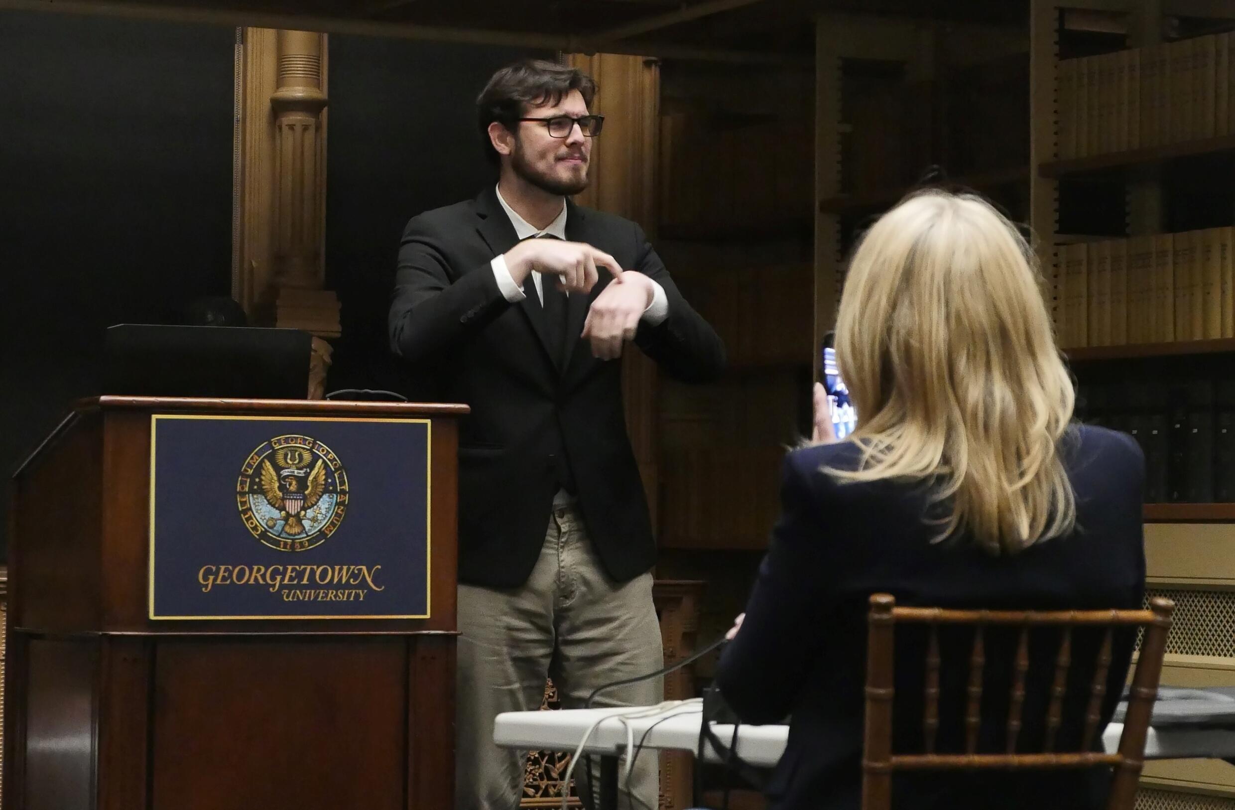 One million deaf Americans' votes up for grabs but often ignored