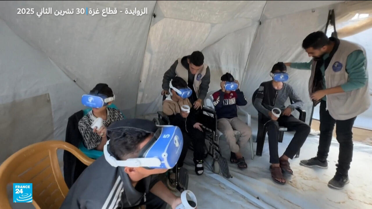 برنامج علاجي مبتكر بنظارات الواقع الافتراضي لمساعدة أطفال غزة على التعافي من صدمات الحرب