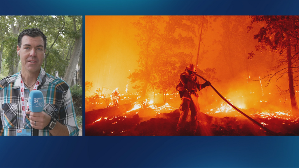 Inside the flames: Josh Edelson's decade documenting California's wildfires at 'Visa pour l'Image'
