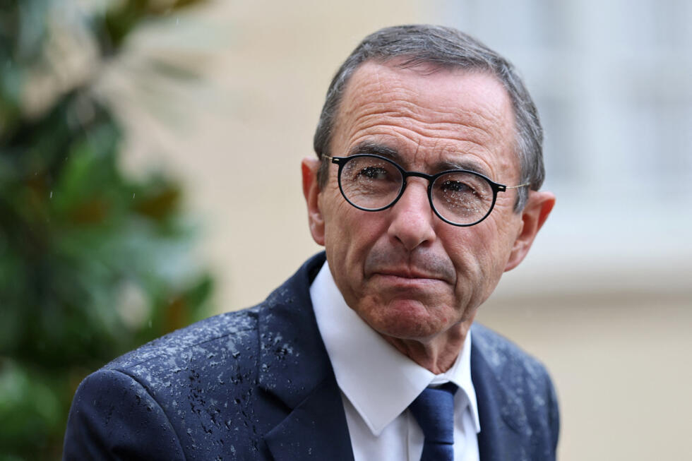 El ministro de Interior francés, Bruno Retailleau, en París, Francia, el 2 de septiembre de 2025.