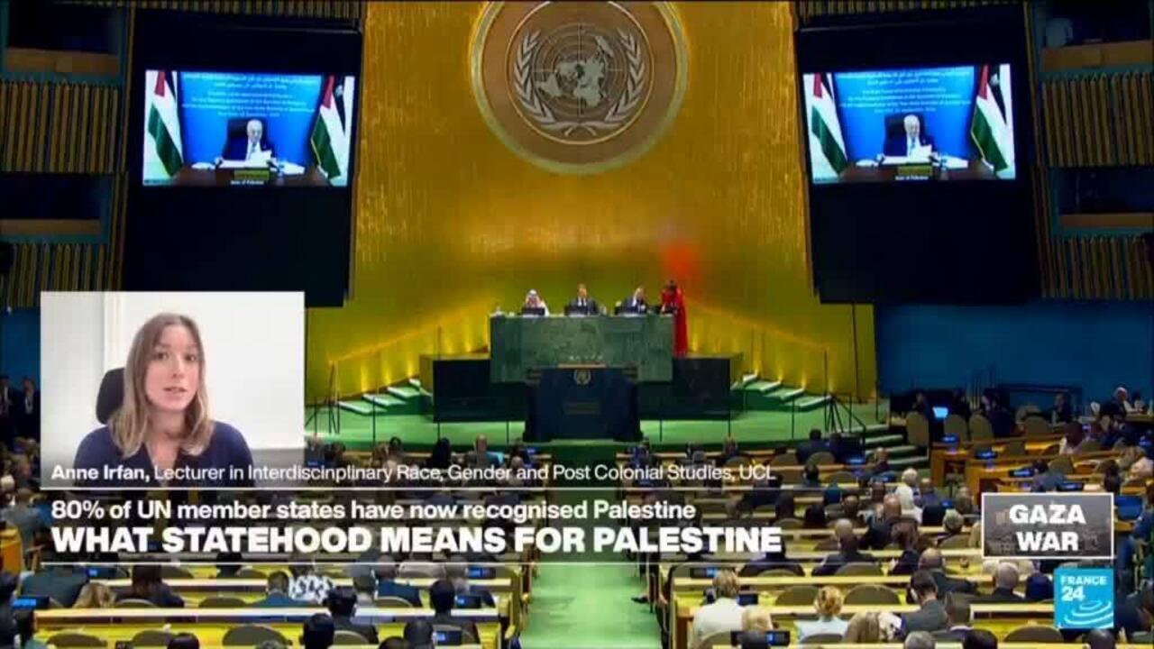 'Lack of political will': Anne Irfan on West decades-long inaction in recognising Palestinian state