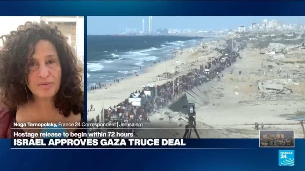 Israeli military says ceasefire takes effect in Gaza, raising hopes for the hostages families