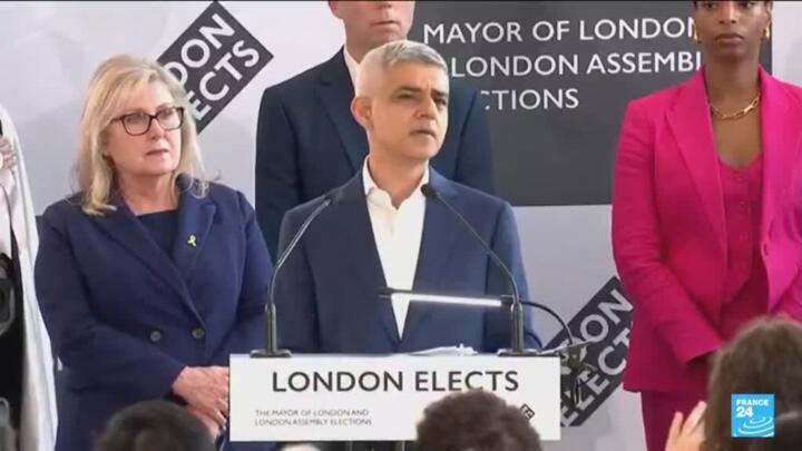 London mayor Khan wins record third term as Tories trounced in local polls