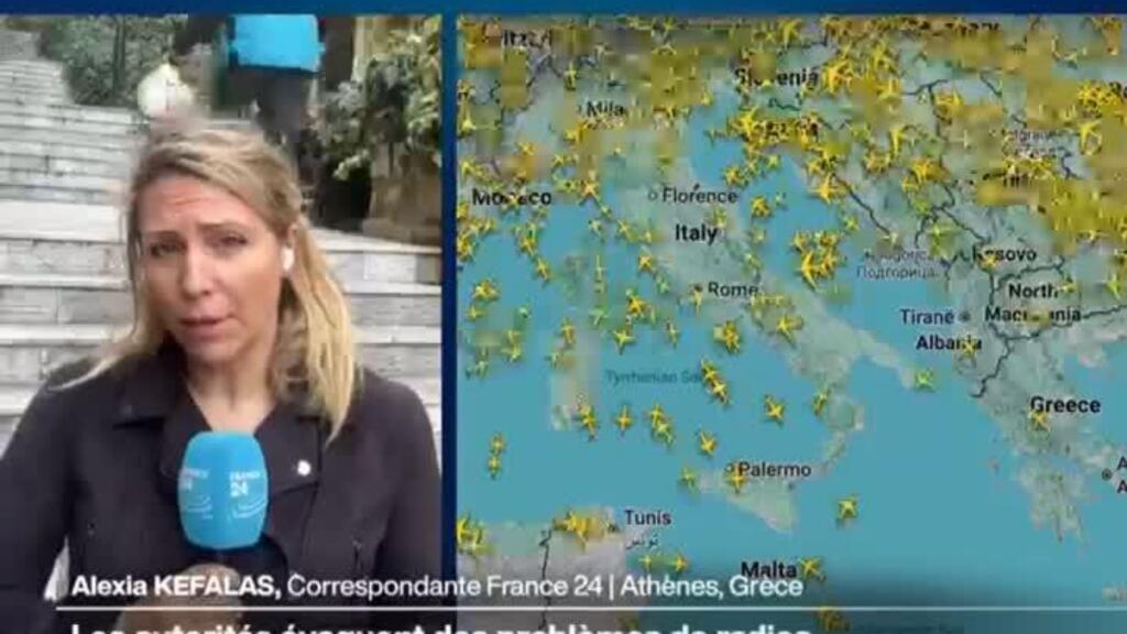 Grèce : le trafic aérien suspendu à cause d'un "problème technique"