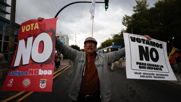 ¿El resultado del referendo en Ecuador es un rechazo al Gobierno de Noboa?