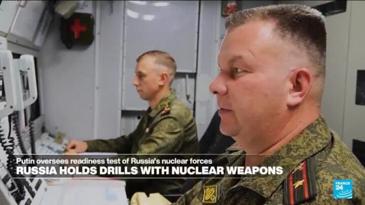 Russia holds nuclear drills, Ukraine seeks Swedish fighter jets