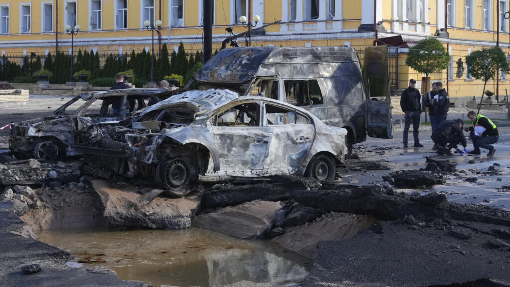 Live: Double bomb attack in Kyiv kills serviceman, wounds four