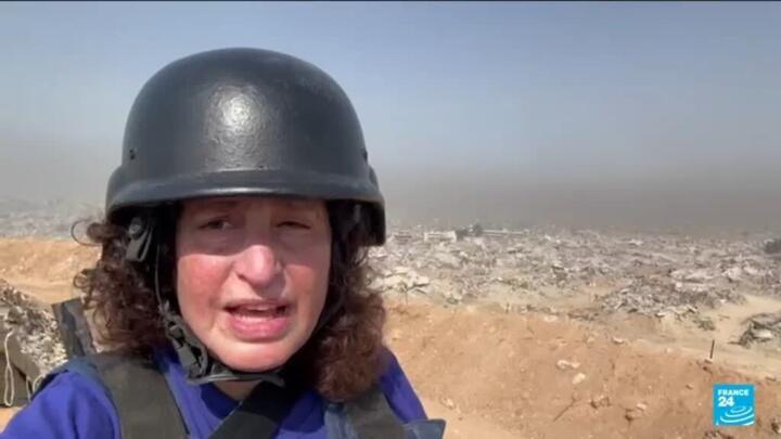 FRANCE 24's Jerusalem correspondent Noga Tarnopolsky reporting from the Gaza Strip.