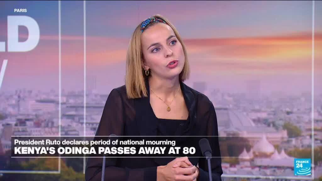 Week of national morning in Kenya following Raila Odinga's passing