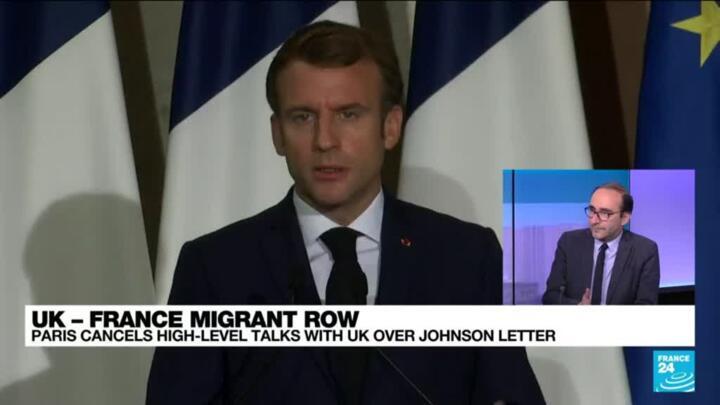 Furious France scraps UK migrant talks after 'unacceptable' letter