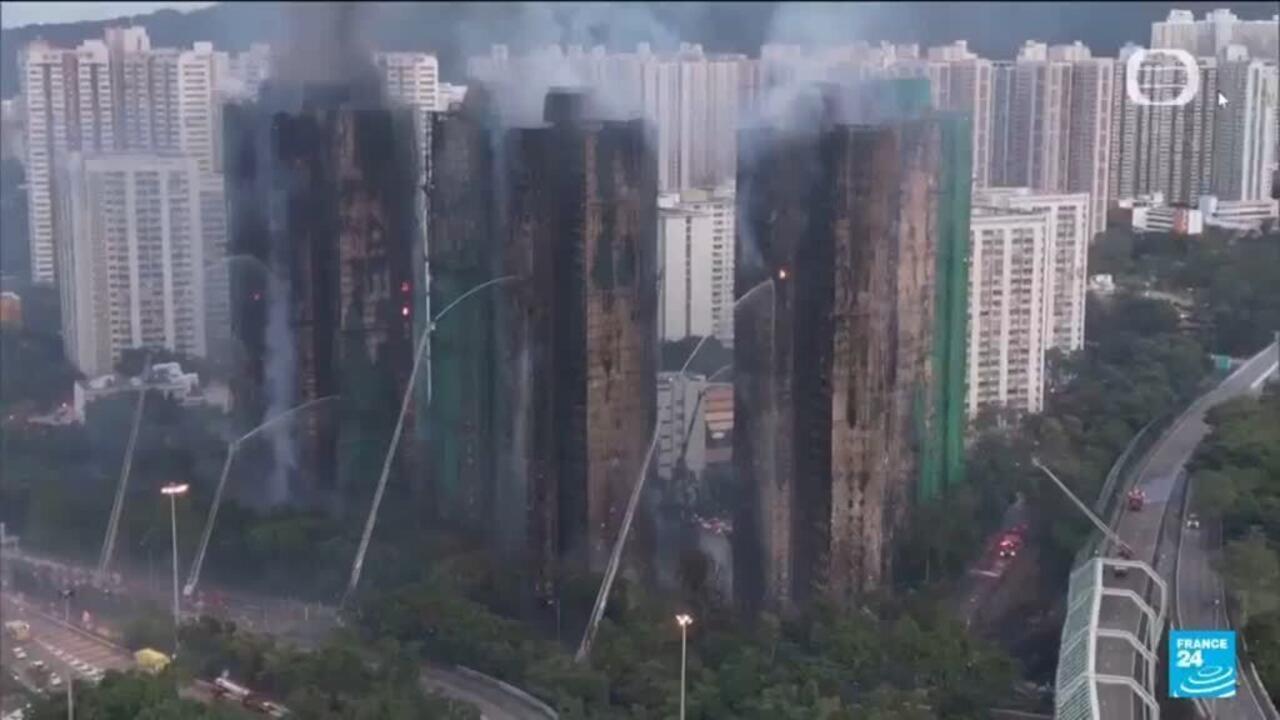 De enorme brand in Hong Kong legt de gevaren van bamboesteigers bloot