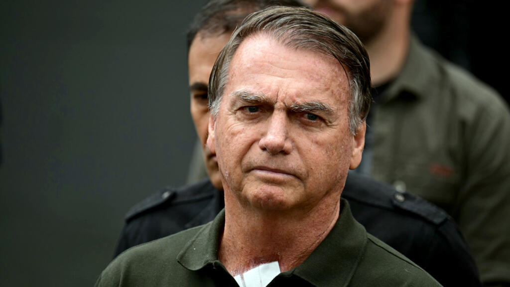 Brazil's Bolsonaro hospitalised after violent hiccup bouts while under house arrest