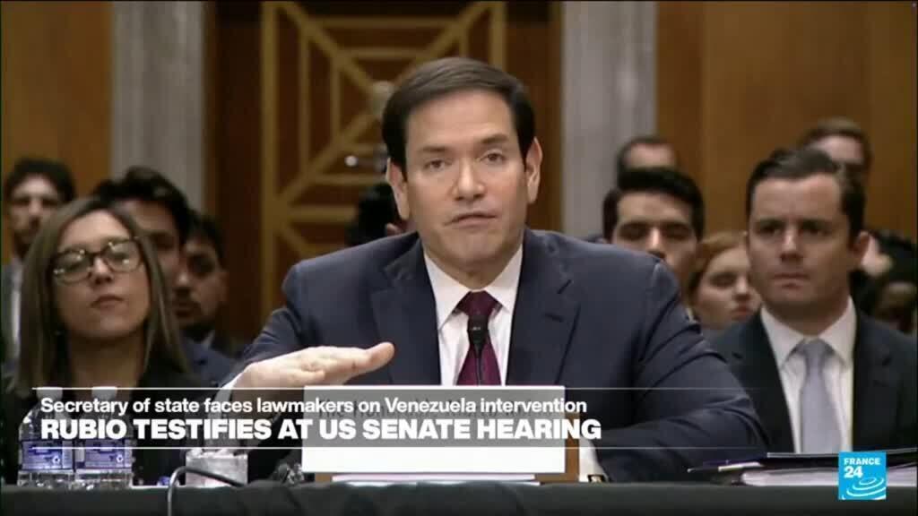 Replay: Marco Rubio testifies at US Senate about Venezuela