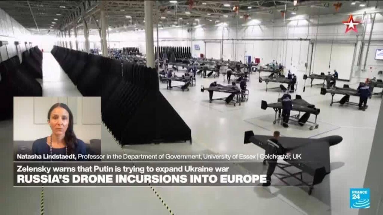 Russia's 'hybrid war' strategy: Drone incursions 'disrupt, disorient, destabilise Western countries'