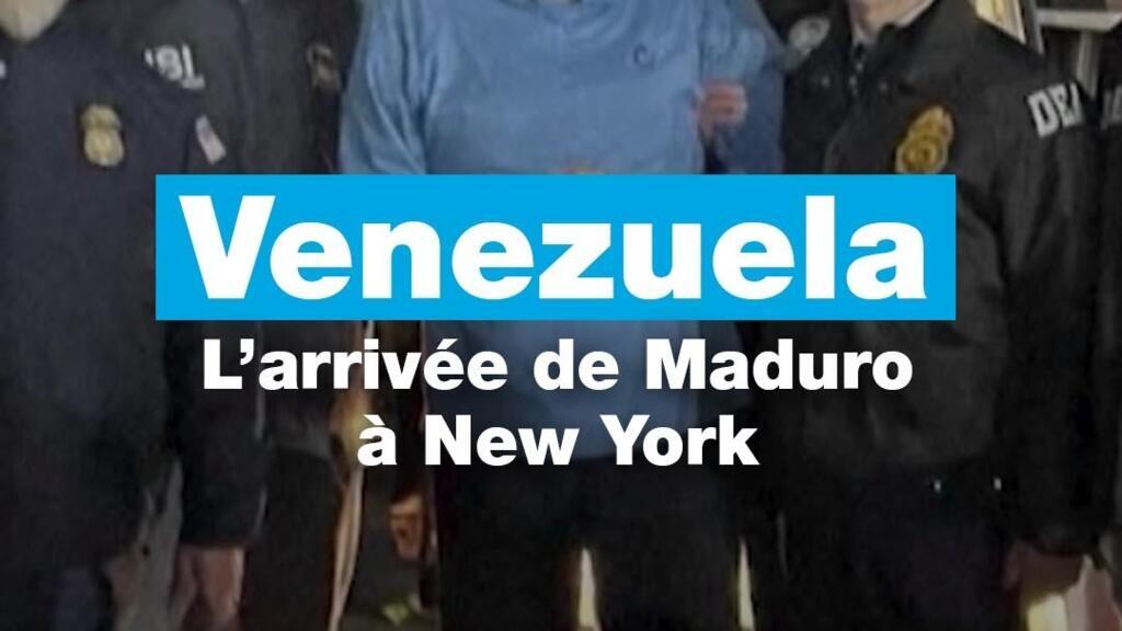 Venezuela : les images de l’arrivée de Nicolas Maduro à New York