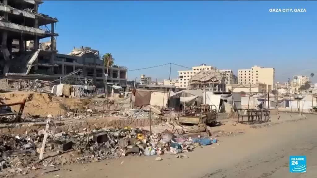 As funerals are organised for dead Israeli hostages, Gaza tries to rebuild