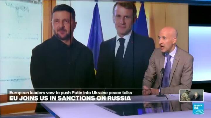EU joins US in heaping more sanctions on Russia to push Putin into Ukraine peace talks