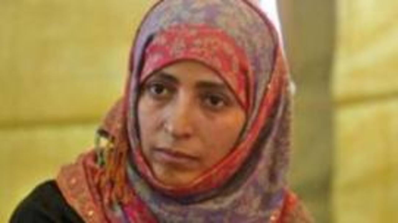 توكل كرمان تدعو إلى رحيل صالح عن اليمن حفاظا على العملية الانتقالية