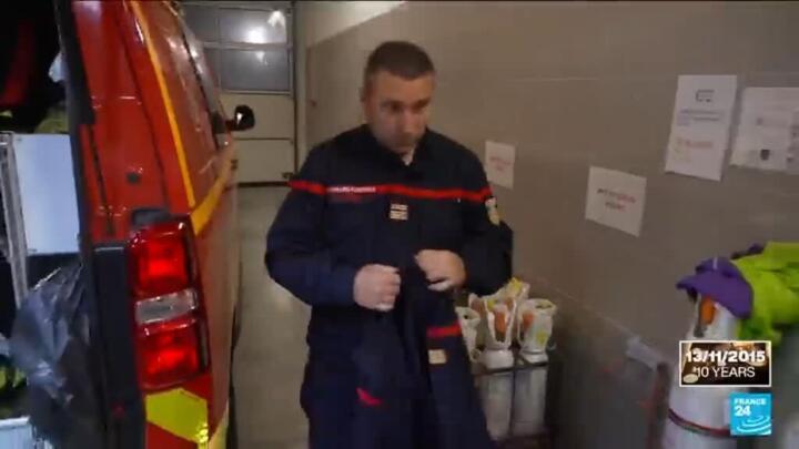 First responders remember Paris terror attack, one year on